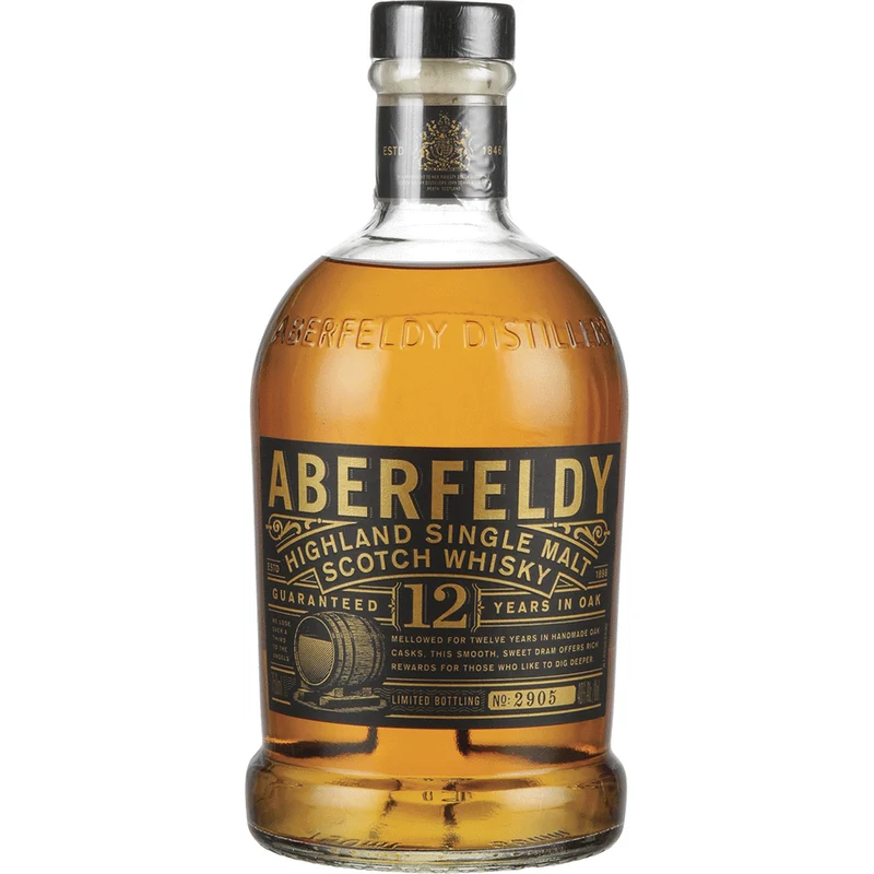 Aberfeldy 12 YR Single Malt Scotch Whiskey-750 ml