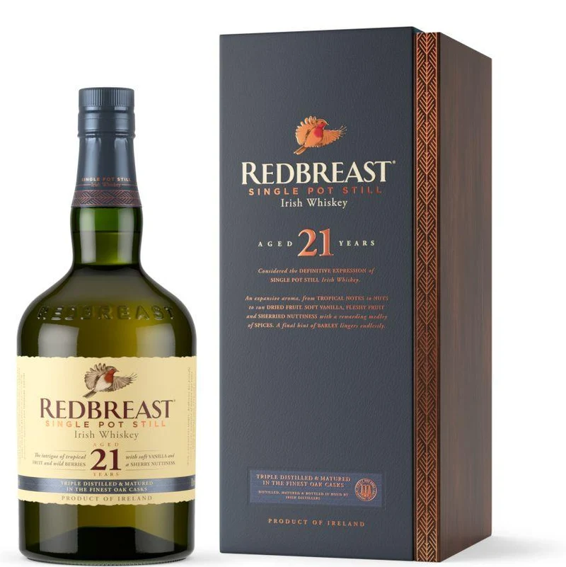 Redbreast 21 Year Old Single Pot Still Irish Whiskey