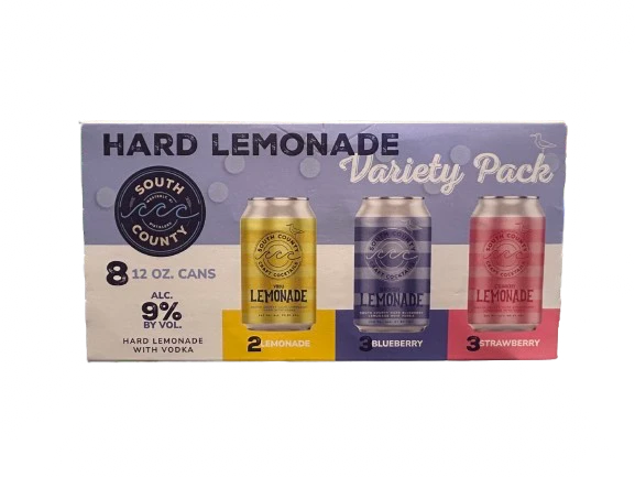Cocktail RI South County Craft Cocktails 8pk Hard Lemonade Variety Pack