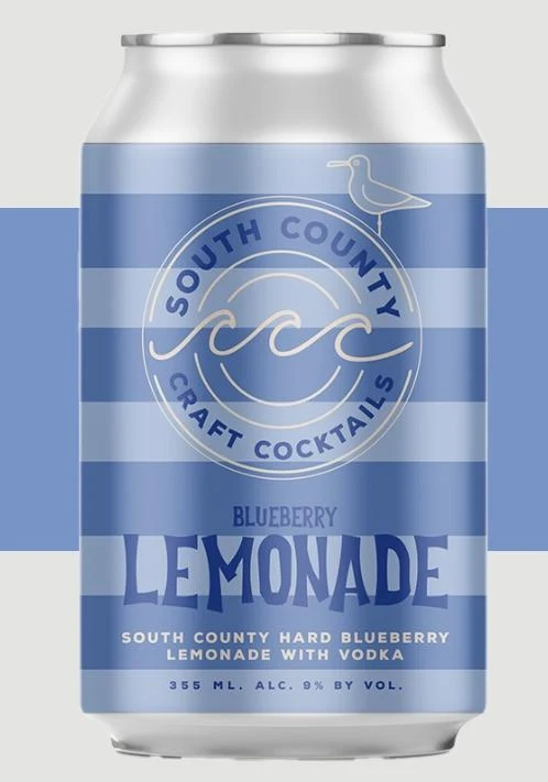 Cocktail RI South County Craft Cocktails 4pk Blueberry Lemonade with Vodka