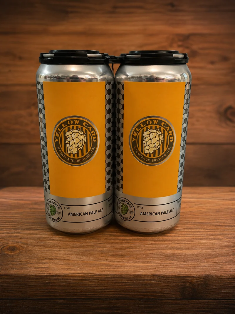 Beer Stoneface Brewing Company 4pk Yellow Card APA
