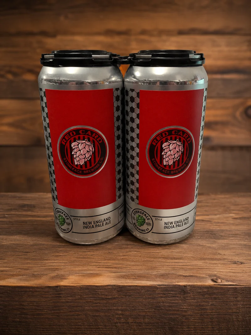 Beer Stoneface Brewing Company 4pk Red Card New England IPA