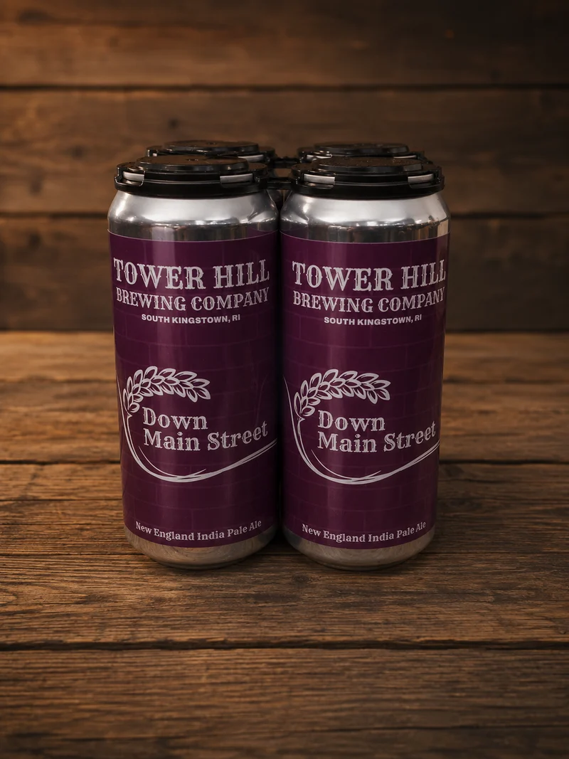Beer RI Tower Hill Brewing Co. 4pk Down Main Street