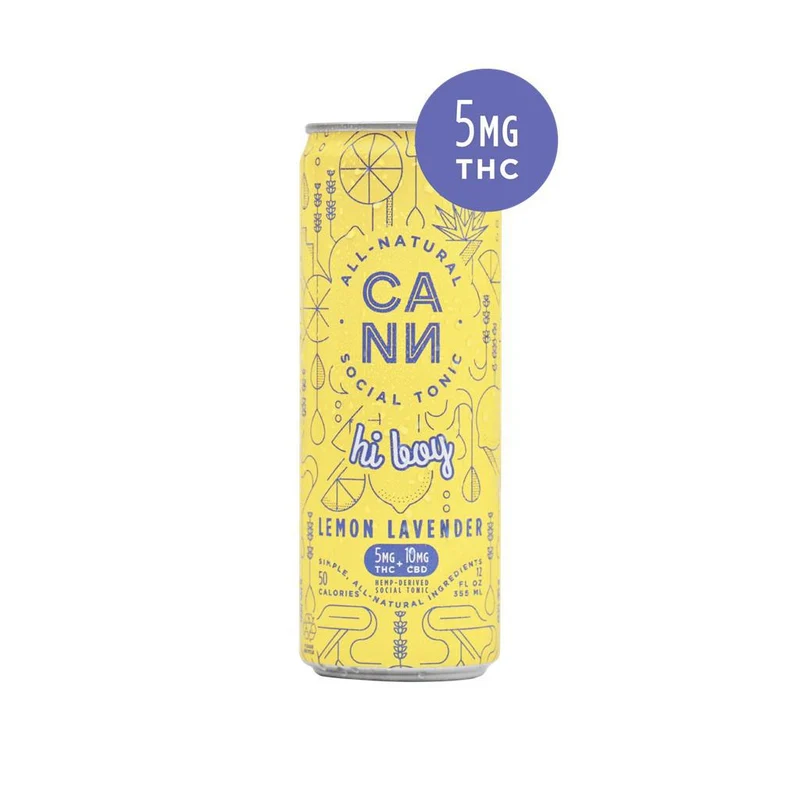 NA THC Cocktail Single CANN hi boy Lavender Lemonade