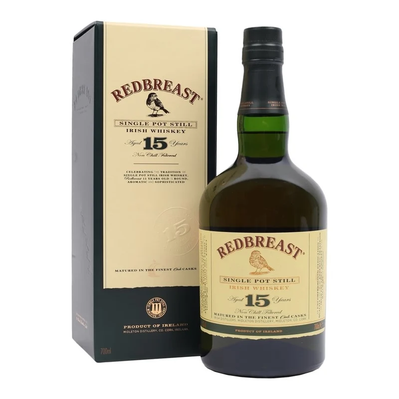 Redbreast 15 Year Old Single Pot Still Irish Whiskey