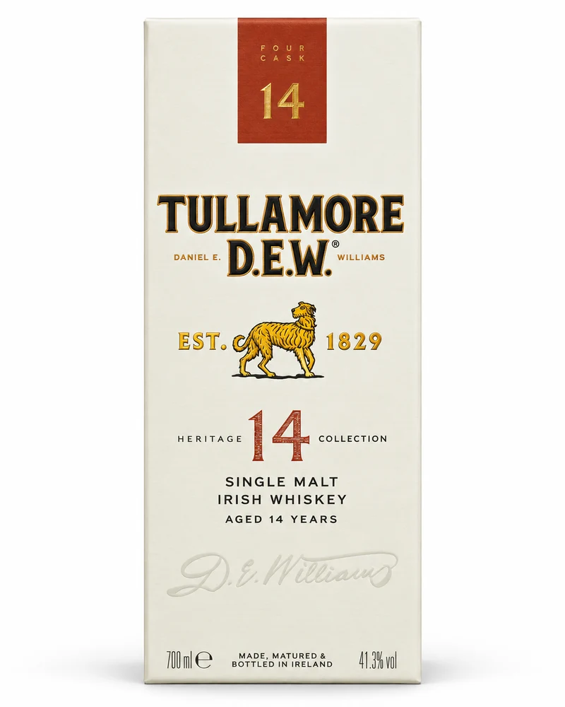 Tullamore Dew 14 Year Old Single Malt Irish Whiskey 700ml