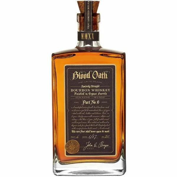 Blood Oath Bourbon Whiskey Pact No.6