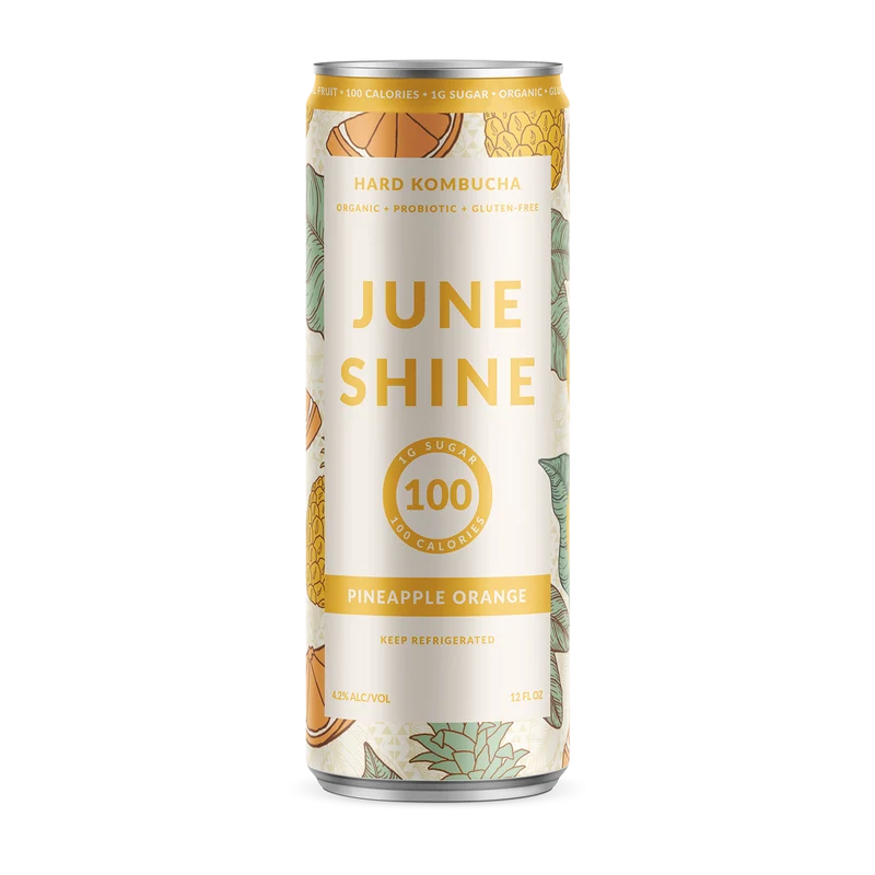 June Shine Hard Kombucha Pineapple Orange