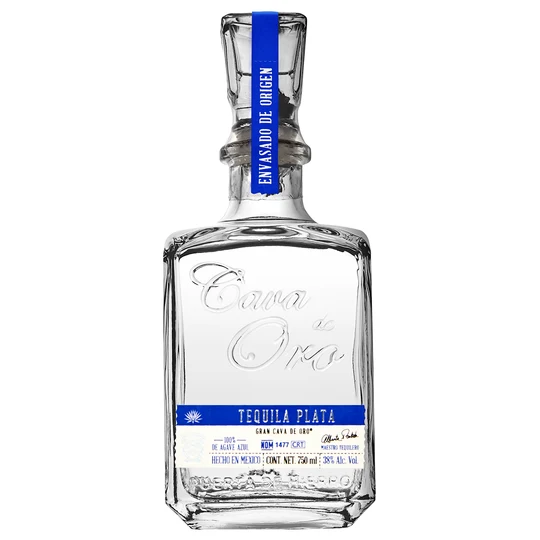 Cava de Oro Tequila Plata Tequila - 750ml