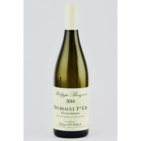 Philippe Bouzereau 2016 Meursault 1er Cru Genevrieres
