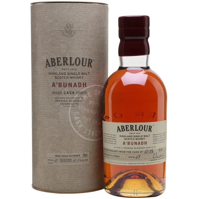 Aberlour A'bunadh Alba original Cask Speyside Single Malt Scotch -750ml