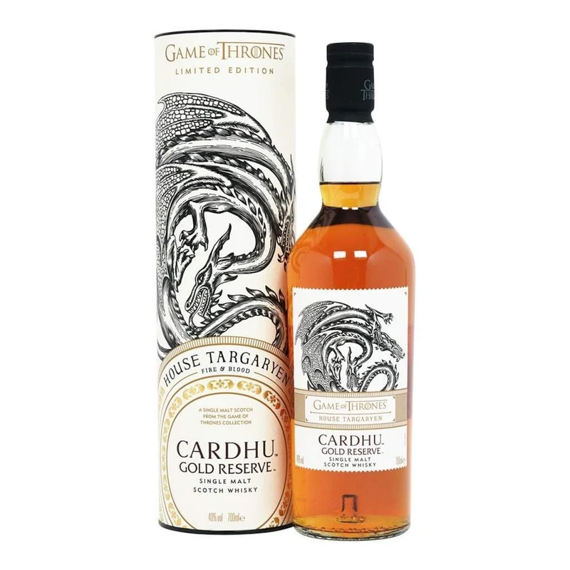 Cardhu "Gold Reserve" Game Of Thrones House Targaryen Single Malt Whisky 750 ml