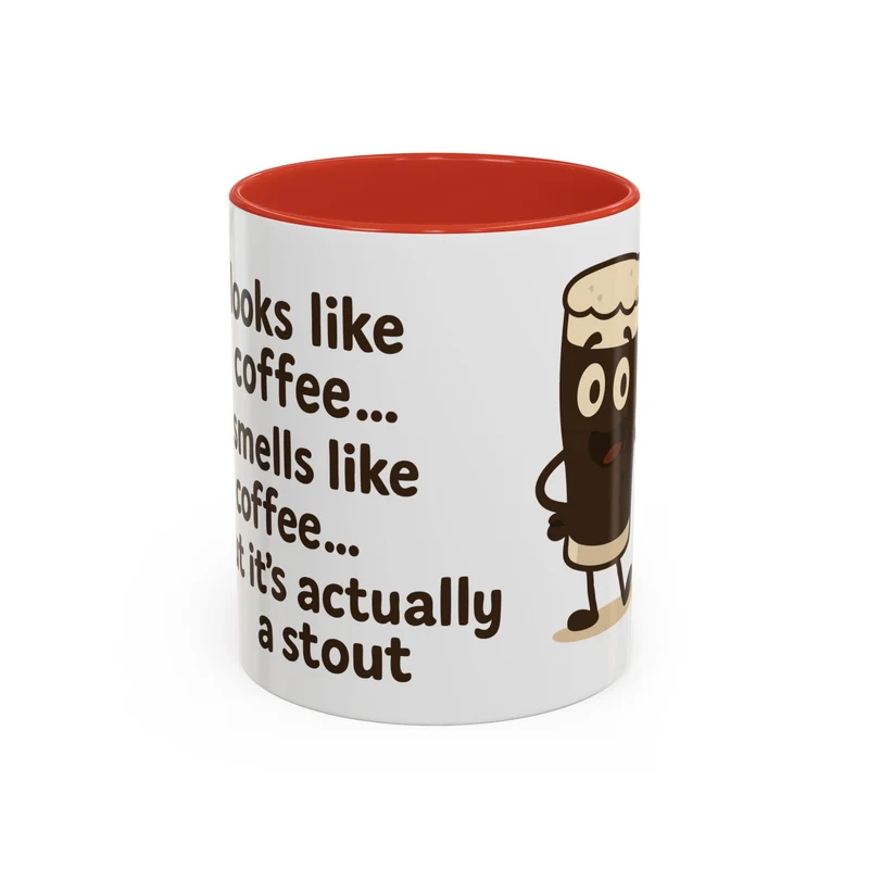 Koffietas 2 kleuren - Coffee? Or Stout?