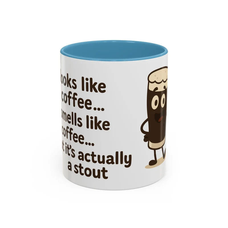 Koffietas 2 kleuren - Coffee? Or Stout?