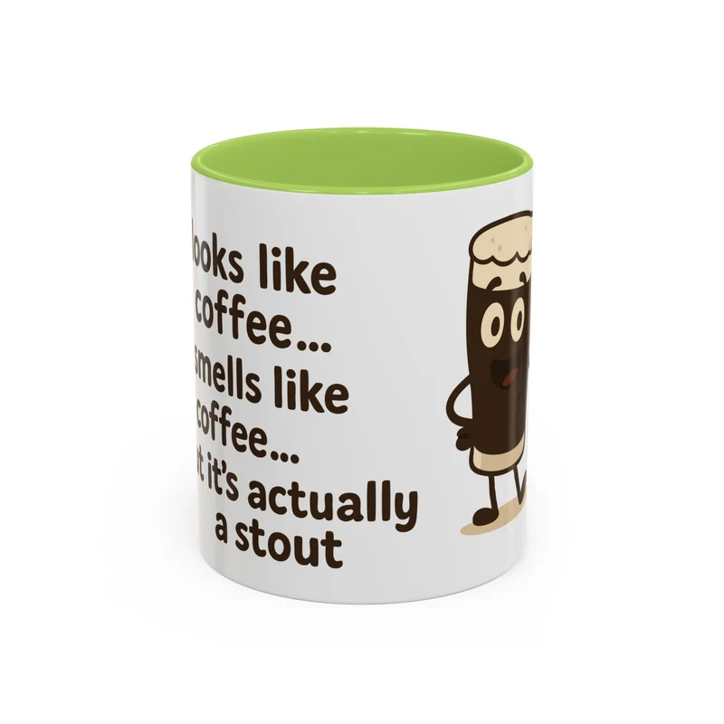 Koffietas 2 kleuren - Coffee? Or Stout?