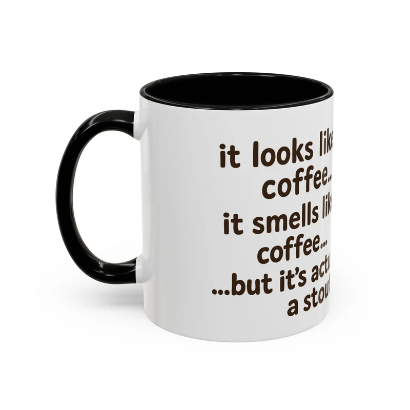 Koffietas 2 kleuren - Coffee? Or Stout?