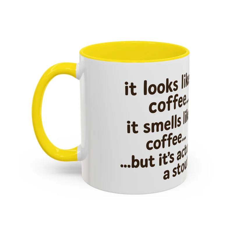 Koffietas 2 kleuren - Coffee? Or Stout?