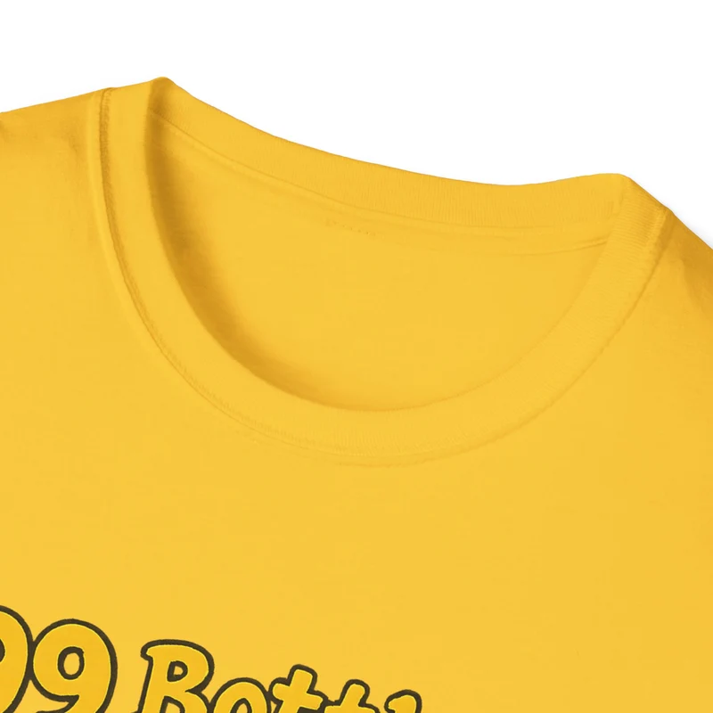 Unisex Soft-style T-Shirt - "99 bottles of beer on the wall"
