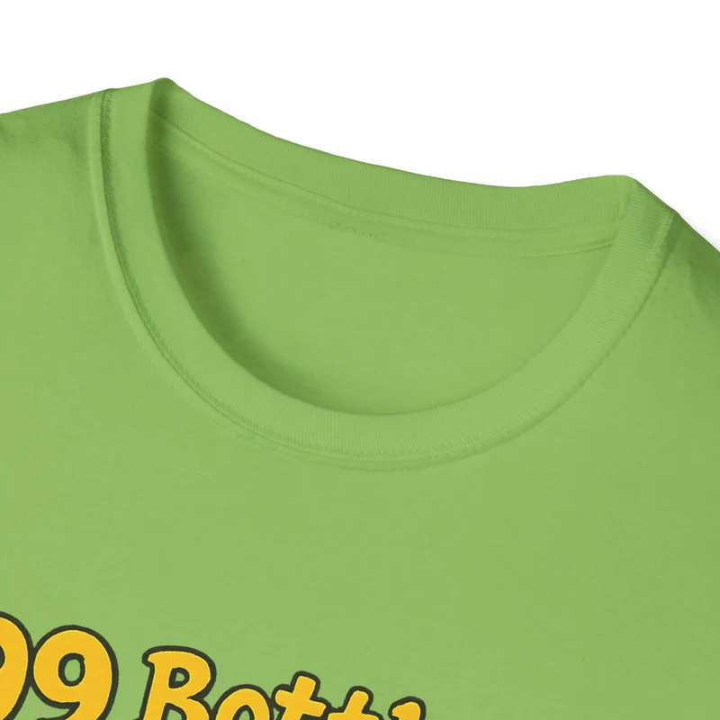 Unisex Soft-style T-Shirt - "99 bottles of beer on the wall"