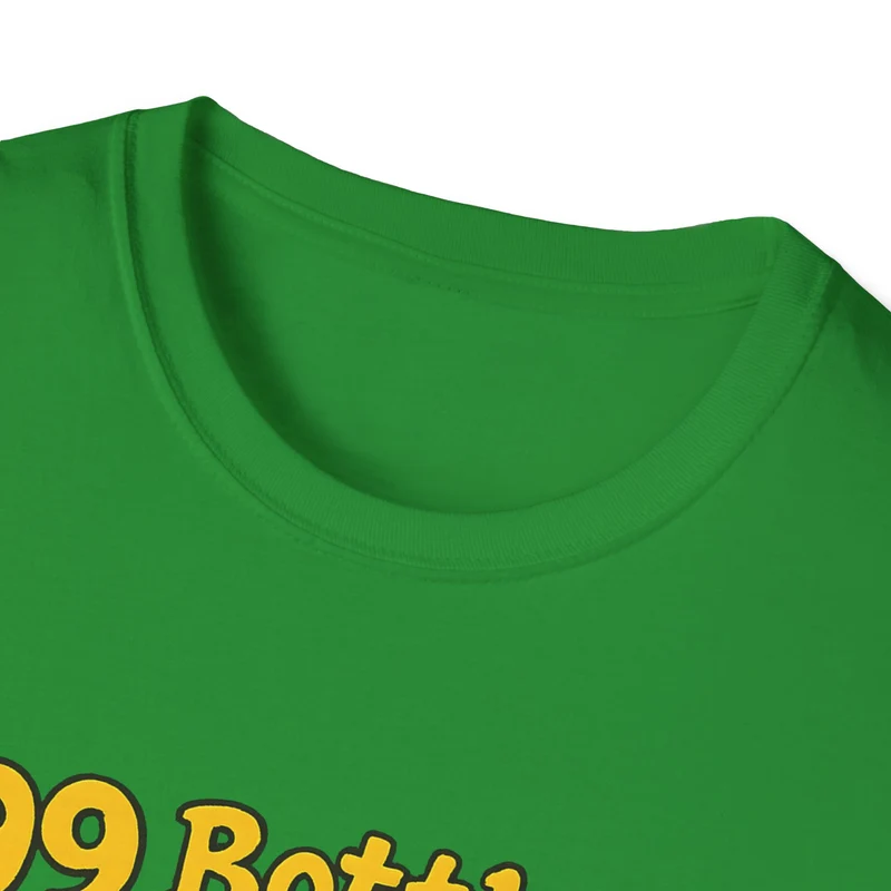 Unisex Soft-style T-Shirt - "99 bottles of beer on the wall"