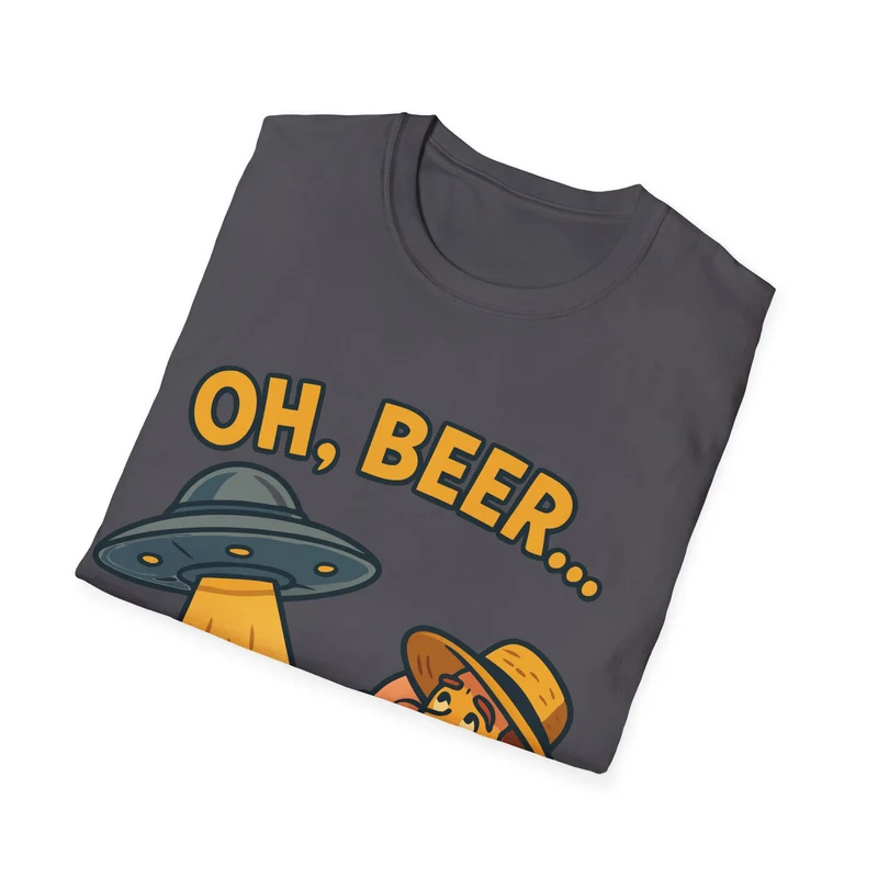 Unisex soft-style T-Shirt - "Oh, Beer... Oh beer..."