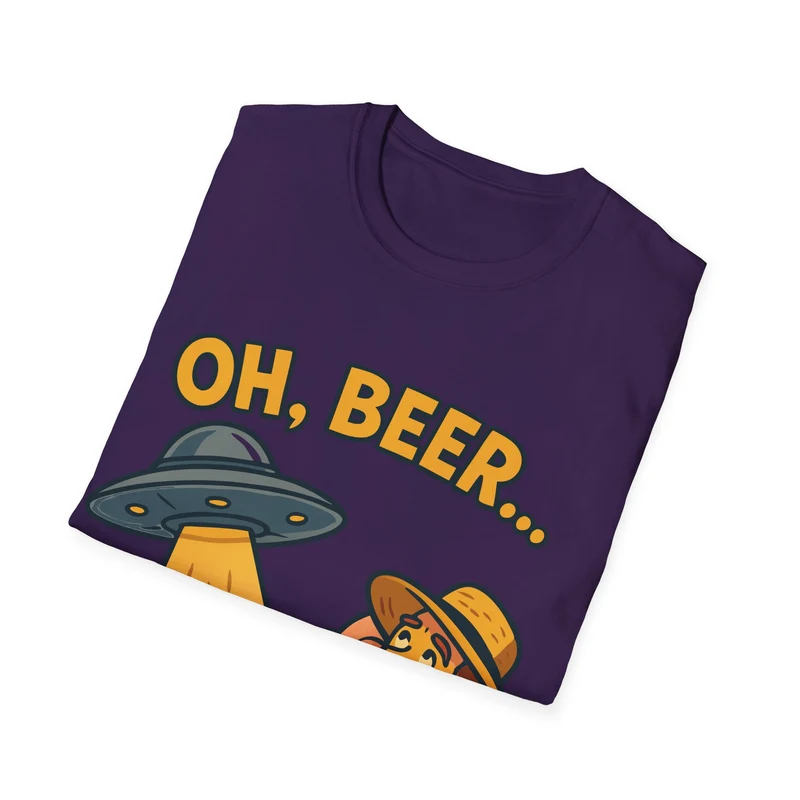 Unisex soft-style T-Shirt - "Oh, Beer... Oh beer..."