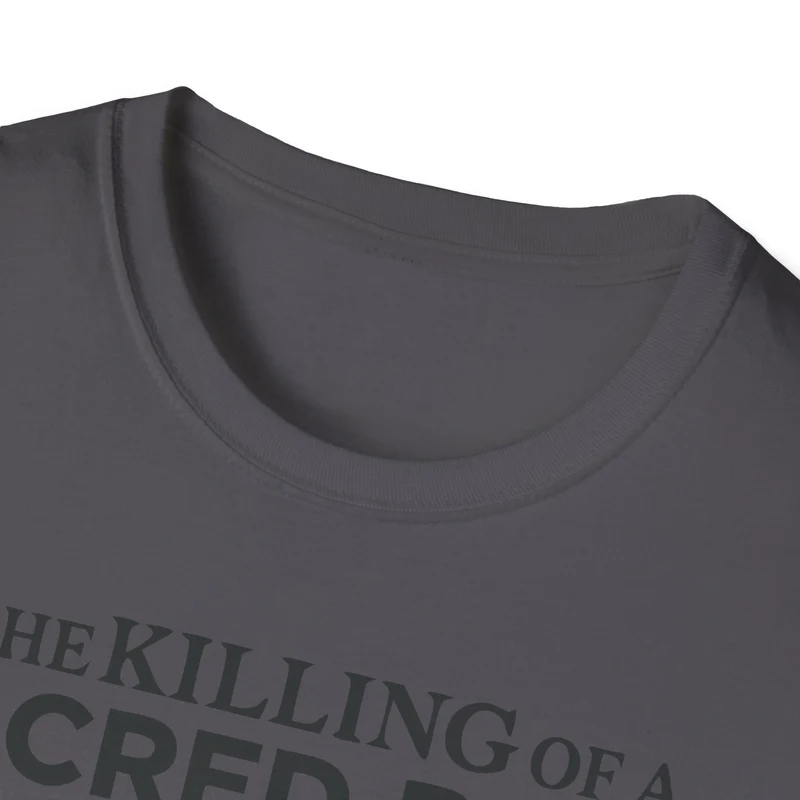 Unisex soft-style T-Shirt - 'The Killing of a Sacred Beer'