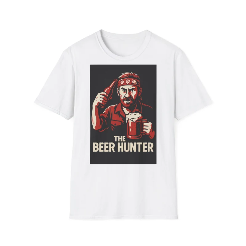 Unisex Soft-Style T-Shirt - The Beer Hunter