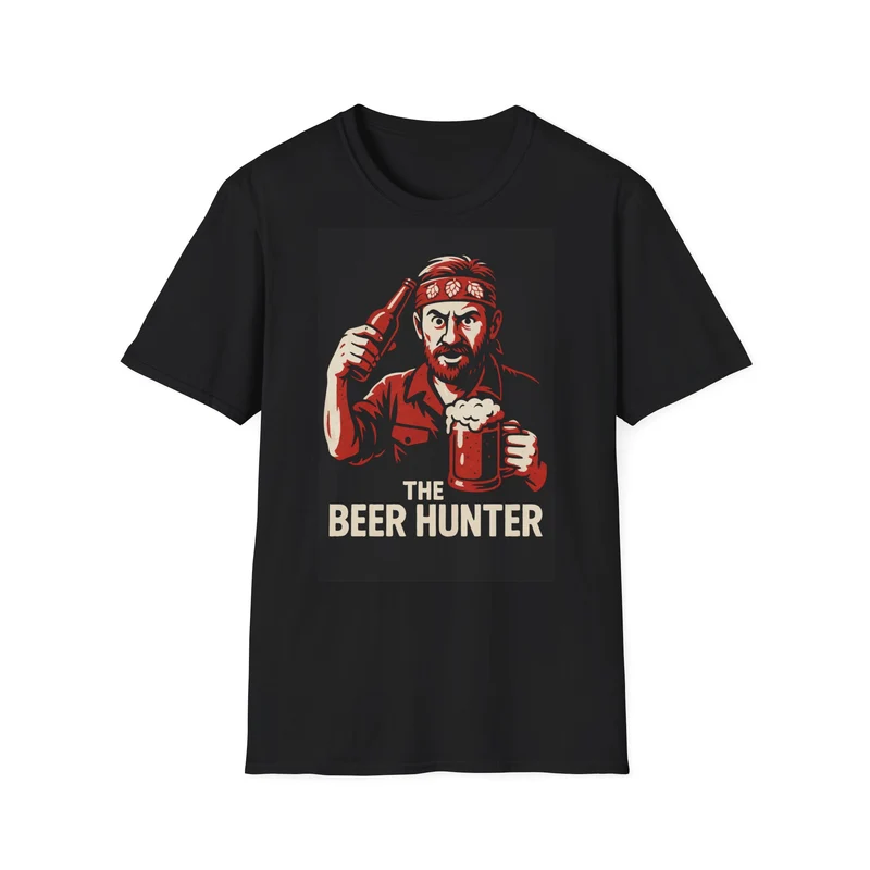 Unisex Soft-Style T-Shirt - The Beer Hunter