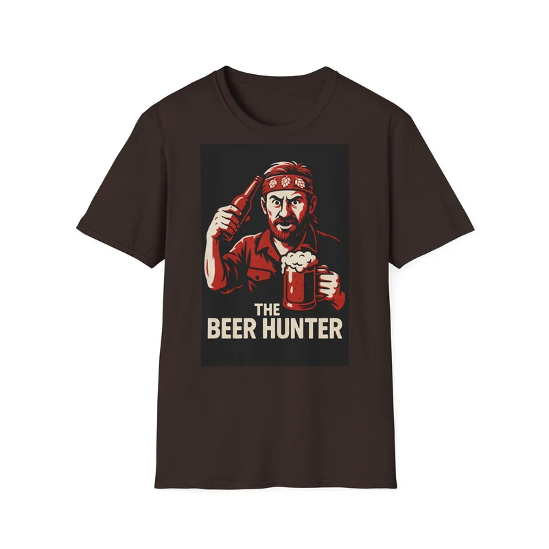 Unisex Soft-Style T-Shirt - The Beer Hunter