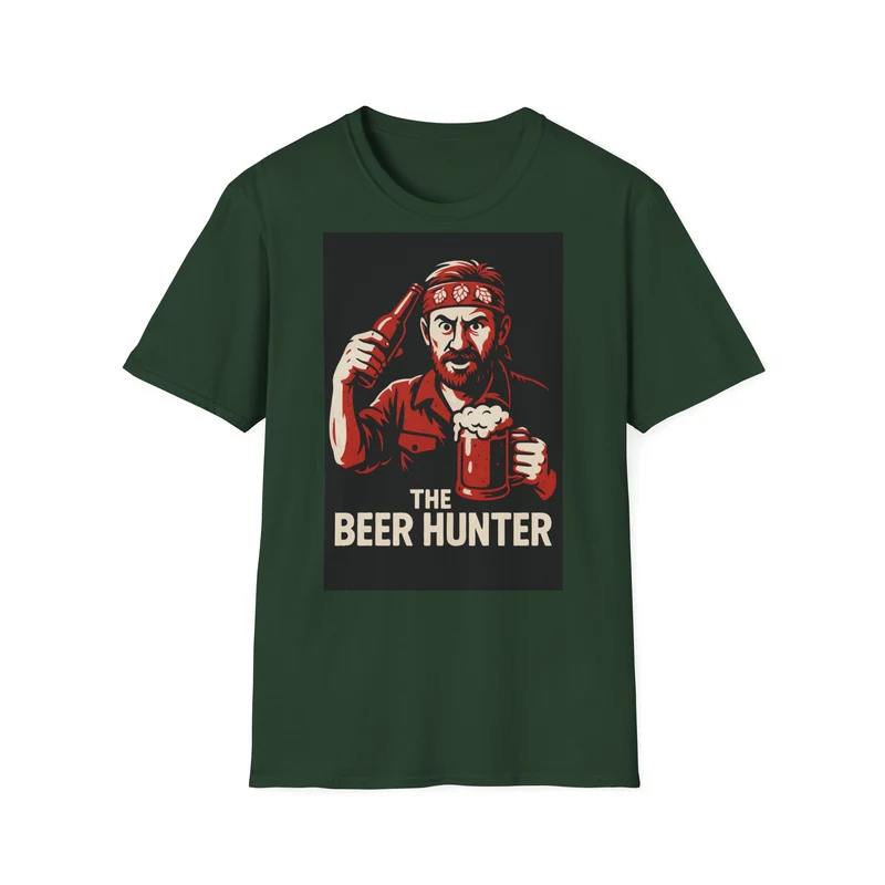 Unisex Soft-Style T-Shirt - The Beer Hunter