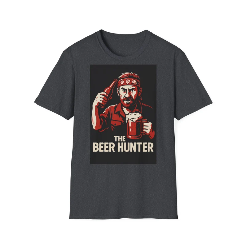 Unisex Soft-Style T-Shirt - The Beer Hunter