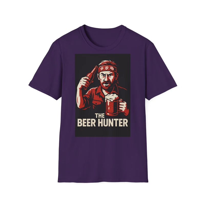 Unisex Soft-Style T-Shirt - The Beer Hunter