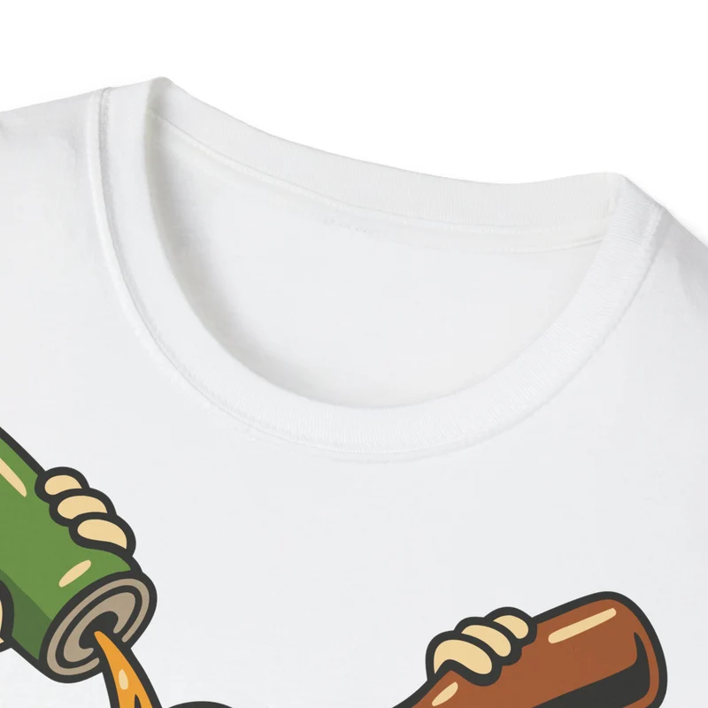 Unisex Soft-Style T-Shirt - Bottle or Can?