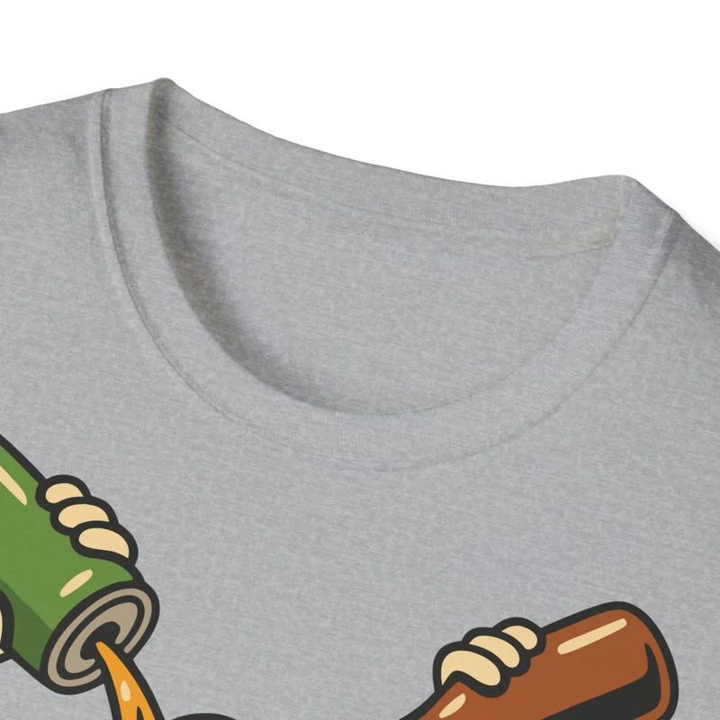 Unisex Soft-Style T-Shirt - Bottle or Can?