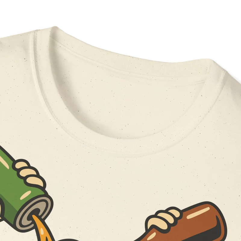 Unisex Soft-Style T-Shirt - Bottle or Can?