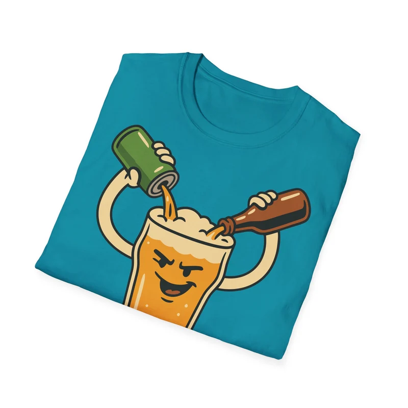 Unisex Soft-Style T-Shirt - Bottle or Can?