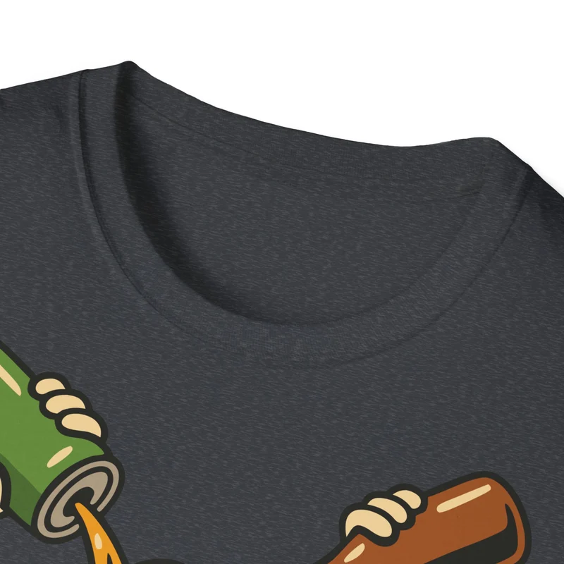 Unisex Soft-Style T-Shirt - Bottle or Can?