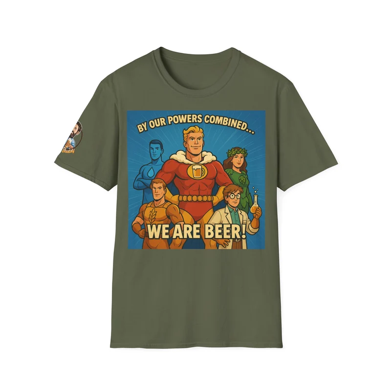 Unisex Softstyle T-Shirt - Captain Beer