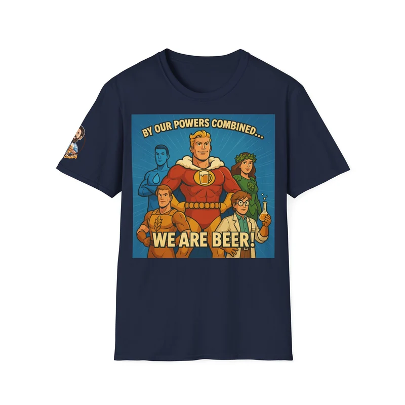 Unisex Softstyle T-Shirt - Captain Beer