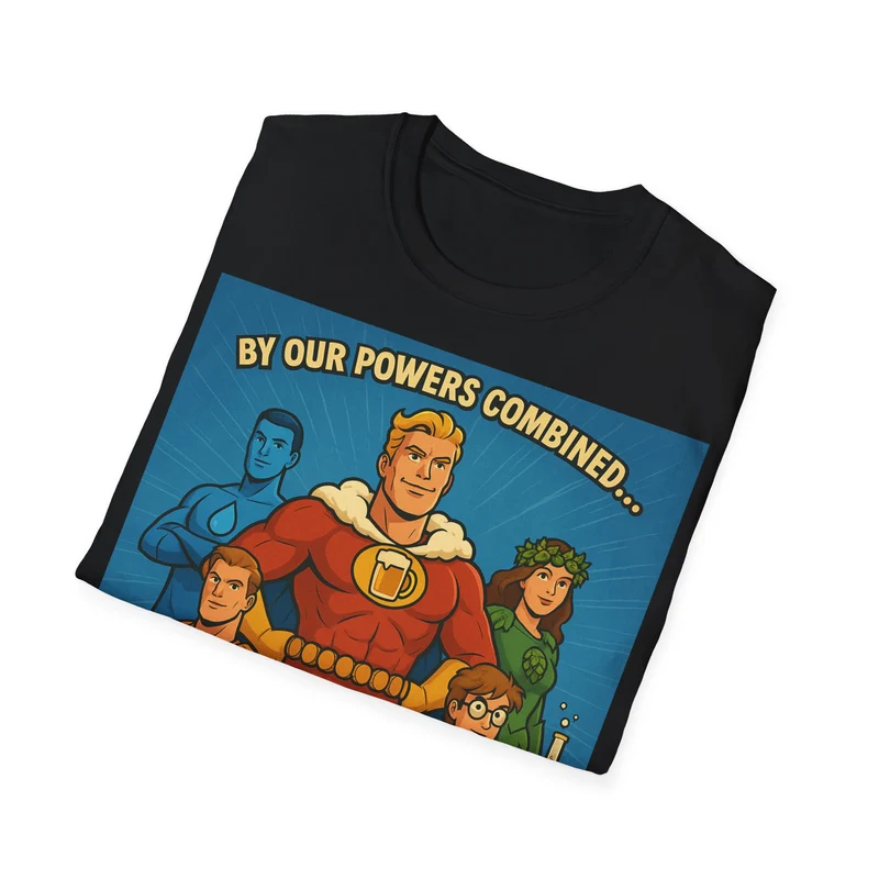 Unisex Softstyle T-Shirt - Captain Beer
