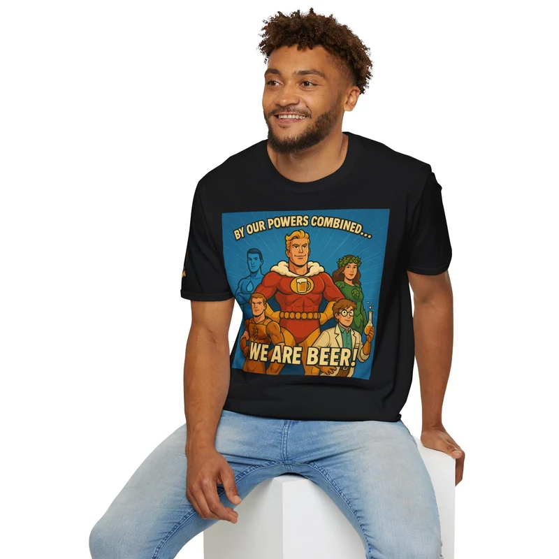 Unisex Softstyle T-Shirt - Captain Beer