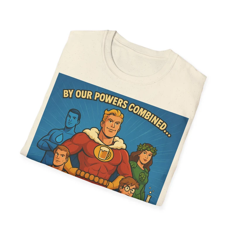 Unisex Softstyle T-Shirt - Captain Beer