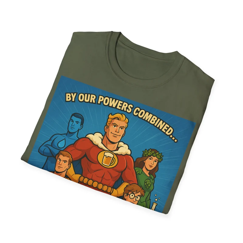 Unisex Softstyle T-Shirt - Captain Beer