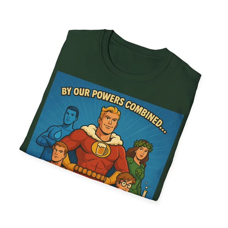 Unisex Softstyle T-Shirt - Captain Beer