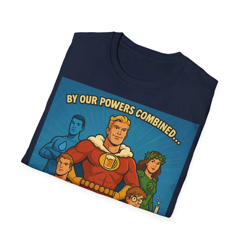 Unisex Softstyle T-Shirt - Captain Beer