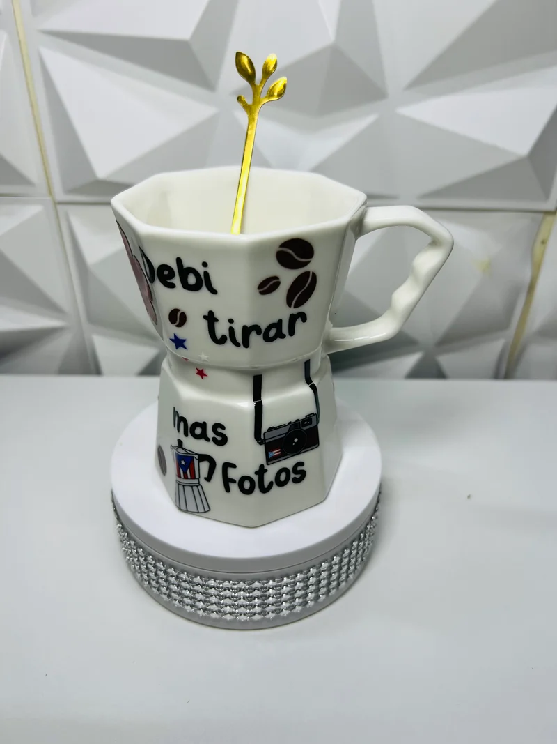 Puerto Rican coffee mug, debí tirar más fotos!