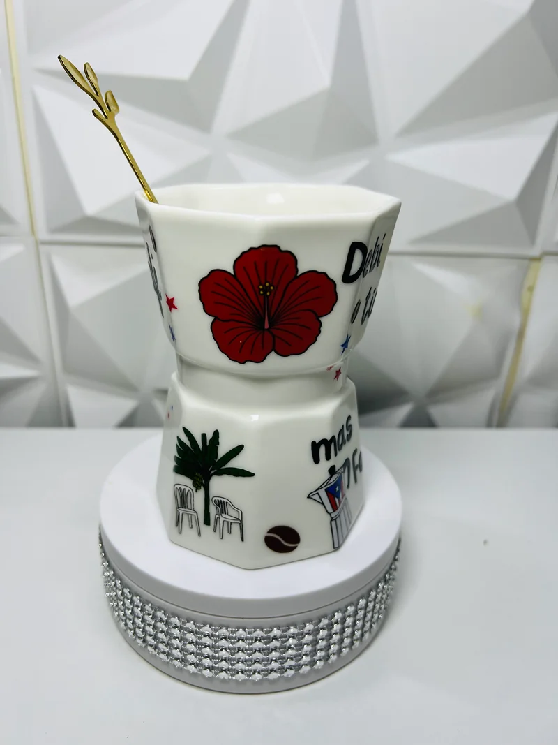 Puerto Rican coffee mug, debí tirar más fotos!