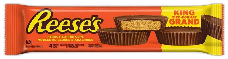 Misc Snacks Reese Peanut Butter Cup King Size