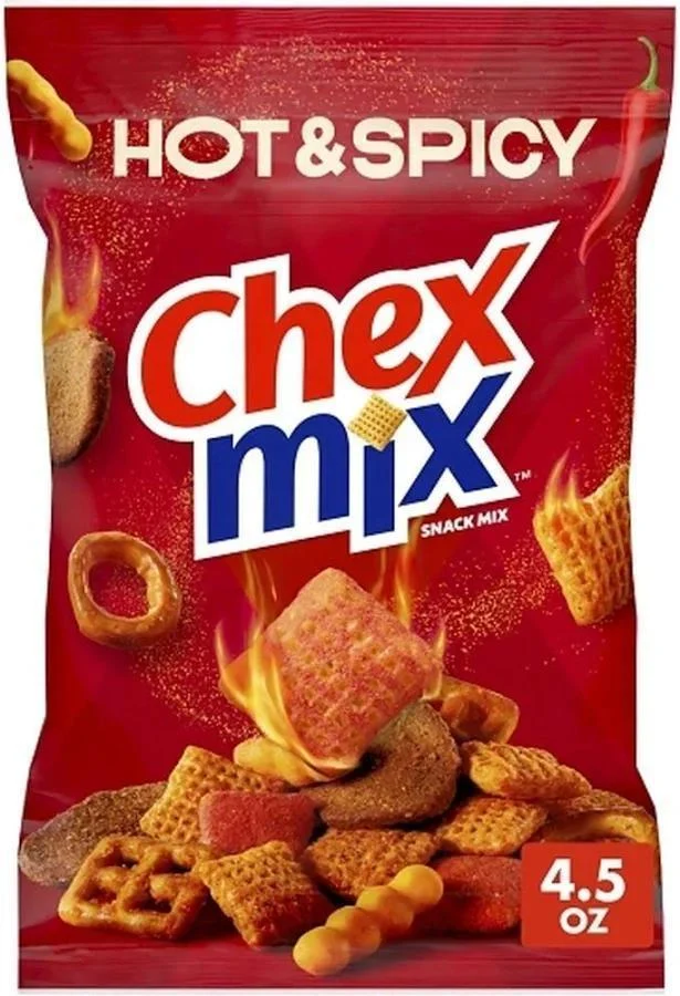 NA snack Chex Mix 4.5oz Hot Spicy